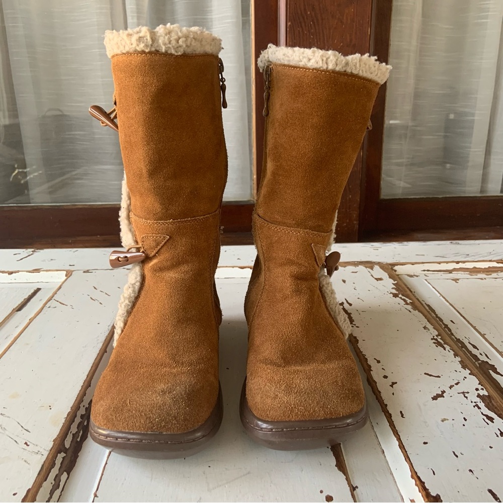 Rocket Dog Side Zipper Fur Lined Boots